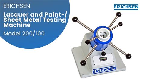 erichsen sheet metal testing machine|erichsen coatings.